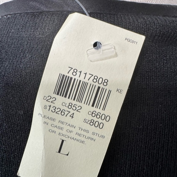 Ann Taylor NWT❤️Black Sweater Wrap Tank Top Great for layering - Picture 5 of 7